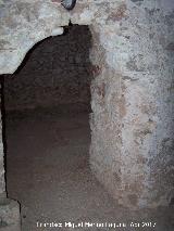 Castillo de Torres. Puerta de los habitculos del primer piso