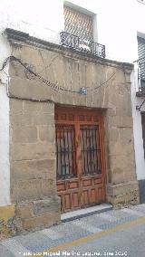 Casa de la Calle Cubillo n� 26. Portada
