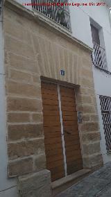 Casa de la Calle Maestro Palomino n 3. Portada