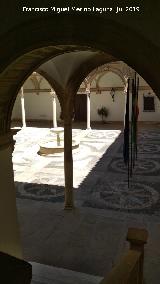 Palacio de Juan Vzquez de Molina. Patio desde las escaleras