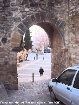 Puerta de Granada. Intramuros