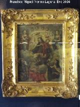 Convento de San Miguel. Virgen del Carmen con el Nio. Annimo siglo XVIII
