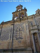 Colegiata de Santa Mara de los Reales Alczares. Espadaa izquierda