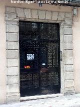 Casa de la Calle Muoz Garnica n 6. Portada