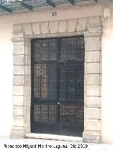 Casa de la Calle Mu�oz Garnica n� 6. Portada