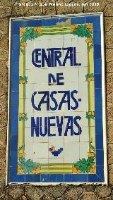 Central de Casas Nuevas. Azulejos izquierdos