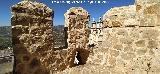 Castillo de Olvera. Almenas