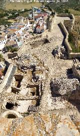 Castillo de Olvera. Plaza de Armas