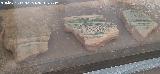 Castillo de Olvera. Cer�mica nazar�. Siglos XIII-XIV. Hallada en el patio de armas. Museo La frontera y los castillos