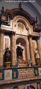 Iglesia de la Encarnaci�n. Retablo de Santa Juana de Lestonnar