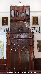 Iglesia de la Encarnaci�n. �rgano y cancel
