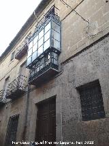 Casa de la Calle Compaa n 3. Balcn cerrado