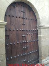 Casa de la Calle Horno de San Pablo n 5. Puerta de clavazn