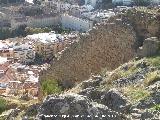 Muralla de Jan. Torren Sur III. Intramuros del lienzo cristiano