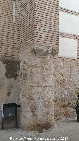 Iglesia de San Juan. Detalle del contrafuerte