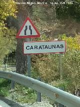 Carataunas. Cartel