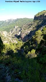 Caon de Pitillos. Desde la Caada del Sabinar