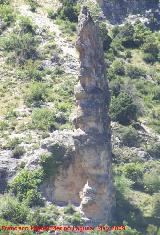 Caon de Pitillos. Formacin de piedra caliza