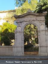 Jard�n Bot�nico. Puerta