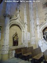 Catedral Nueva. Capilla de Santiago y Santa Teresa. 