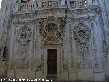 Catedral Nueva. rgano del Evangelio. Puerta bajo el rgano