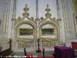 Catedral Nueva. Capilla de la Virgen de la Verdad. Sepulcros