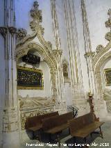 Catedral Nueva. Capilla de la Virgen de la Verdad. Sepulcro