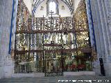 Catedral Nueva. Capilla Dorada. Reja