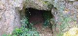 Socav�n romano de Las Monedas. Entrada