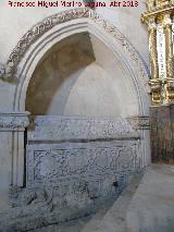 Catedral Vieja. Capilla Anaya. Sepulcro