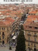 Calle Ra Mayor. Desde la Catedral