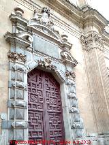 Convento de las Agustinas e Iglesia de la Pursima. Portada de la Iglesia de la Pursima