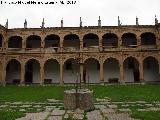 Colegio del Arzobispo Fonseca. Patio y pozo