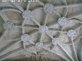 Colegio del Arzobispo Fonseca. Bveda de crucera ante la capilla