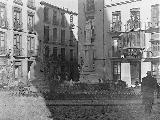 Plaza de San Ildefonso. Foto antigua