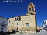 Plaza del Rey Alhamar. Iglesia de Santa Mara