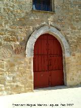 Iglesia de Santa Mara. Puerta de los pies del templo