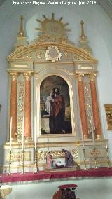 Iglesia de San Juan. Altar de San Jos