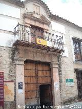 Palacio del Marqus de la Merced. Portada