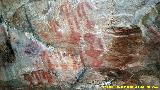 Pinturas rupestres de la Cueva Chica. 