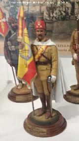 Regulares. Soldado Regular de 1926. Exposicin en el Palacio Villardompardo - Jan