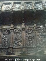 Catedral de Jan. Coro. Sueo de Jos, hijo de Jacob. Entrada del Arca en Jerusaln, el Sueo de Jos, la Zarza ardiendo, Abraham circuncida a Isaac