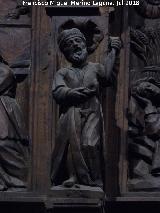 Catedral de Jan. Coro. Sueo de Jos, hijo de Jacob. Figura de la izquierda