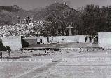 Convento de Capuchinos. Foto antigua. Construyndose el Auditorio