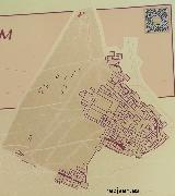 Lucentum. Mosaico de Opus Signinum. Situaci�n