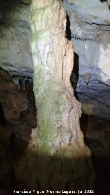 Cueva neoltica de los Corzos. Columna