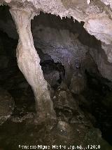 Cueva neoltica de los Corzos. Columna