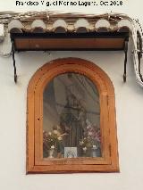 Hornacina de San Antonio de la Calle Huertos. 