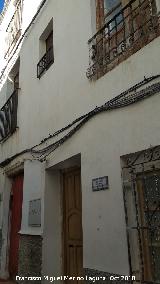 Casa de Juan Gutirrez Padial. Fachada