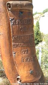 Tronco del Bho. Cartela